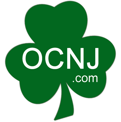 OCNJ.com shamrock magnet